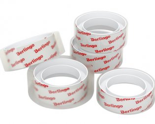 Клейкая лента "Berlingo", 12 мм, 33 м, кристально-прозрачная фото книги 3