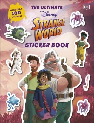 Disney strange world ultimate sticker book фото книги
