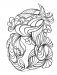 Creative Haven Calm Coloring Book фото книги маленькое 6