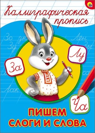 Каллиграфическая пропись. Пишем слоги и слова фото книги