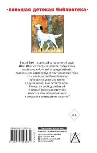 Белый Бим Чёрное ухо фото книги 2