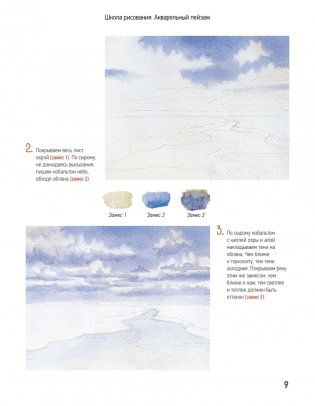 Школа рисования. Акварельный пейзаж фото книги 7