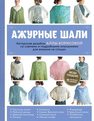 Ажурные шали фото книги