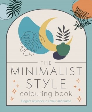 Minimalist Style Colouring Book фото книги