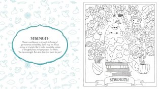 Kawaii Tarot Coloring Book : Color your way through the cutest of tarot cards--kawaii style! фото книги 6