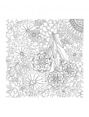 Завораживающие цветы. Раскрашивайте и изображайте великолепные растения фото книги 3