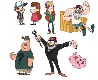 Настольная игра "Гравити Фолз: Спасти Пухлю" фото книги 2