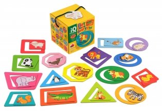 Вот такие фигуры. Вкладыши. Для самых маленьких. 1+ фото книги 3