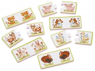 Мягкие игры. Парочки. Кто на ферме живет? фото книги 4