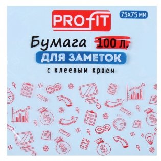 Бумага для заметок с клеевым краем, 100 листов фото книги