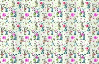 Набор бумаги для скрапбукинга "Зайчик" фото книги 6