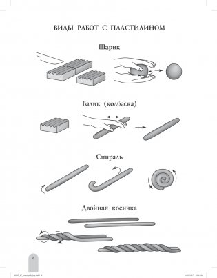 Кронтик учится лепить. Тетрадь для работы взрослых с детьми фото книги 2