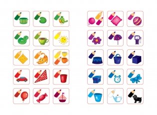 Учим цвета. Книжка с наклейками фото книги 2