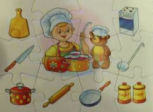 Лото: собери пазл. Профессии фото книги 4