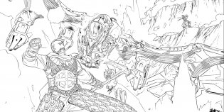 The Official Horizon Zero Dawn Coloring Book фото книги 6