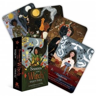 Seasons of the Witch - Mabon Oracle: (44 Gilded Cards and 144-Page Full-Color Guidebook) фото книги