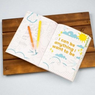 Good Vibes Coloring фото книги 4