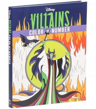Disney Villains Color-By-Number фото книги 2