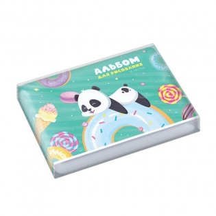 Альбом для рисования 20 л., А4, на скрепке ArtSpace "Рисунки. Sweet dream", эконом. Арт. А20ф_44424 фото книги 4