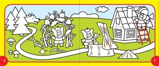 Раскраска. Любимые сказки фото книги 4