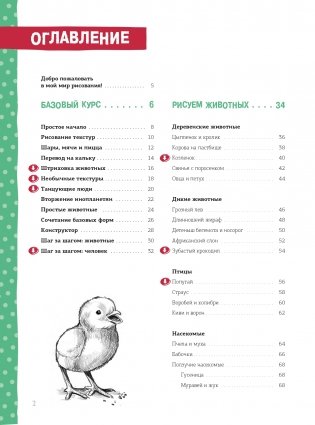 Пошаговый курс рисования для детей (с дополнительными материалами для скачивания) фото книги 2