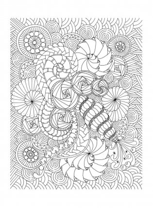 Дзен-дудлинг. Успокаивающие завитки фото книги 2