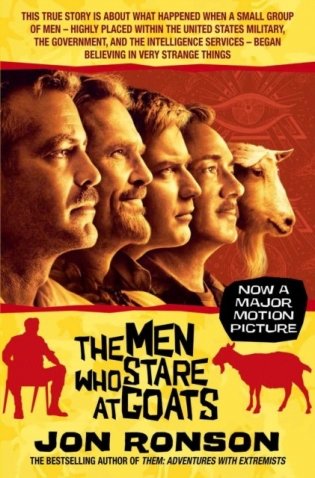 The Men Who Stare at Goats film tie-in фото книги