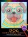 Dog Color by Numbers for Adults: Mosaic Coloring Book Stress Relieving Design Puzzle Quest фото книги маленькое 2