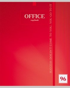Тетрадь "Цветная офисная классика", А5, 96 листов, клетка фото книги