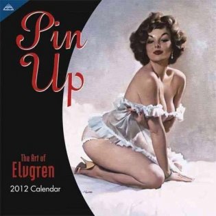 2012 Pin Up Wall Calendar фото книги