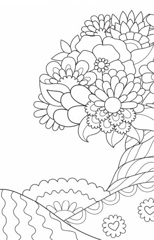 Цветочное настроение. Раскраски антистресс фото книги 11