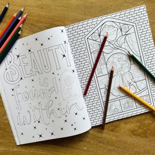 Disney Quotes to Live your Life by Colouring Book фото книги 7