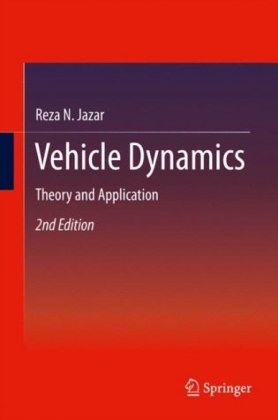 Vehicle Dynamics: Theory and Application фото книги