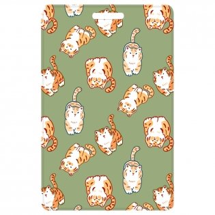 Обложка-карман для карт и пропусков OfficeSpace "Vibes", 95х65 мм, ПВХ, ассорти. Арт. PC_55431 фото книги 6