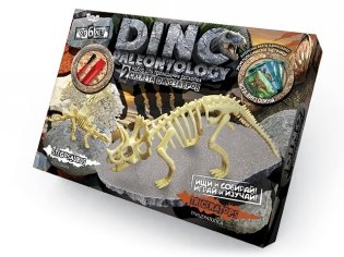 Набор для проведения раскопок "Dino Paleontology", набор 2 фото книги