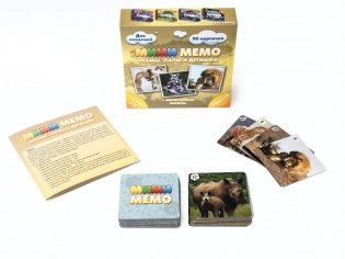 Игра настольная "Ми-Ми-Мемо. Африка" фото книги