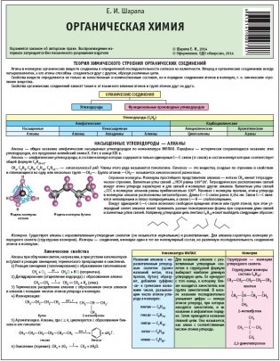 Органическая химия. Буклет фото книги