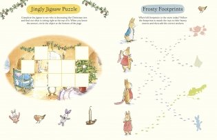 A Peter Rabbit Sticker Activity Book. Christmas Sticker Fun фото книги 3