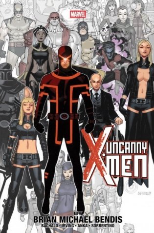 Uncanny X-Men by Brian Michael Bendis Omnibus Chris Bachalo Cover фото книги
