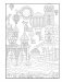 Creative Haven Whimsical Houses Coloring Book фото книги маленькое 9