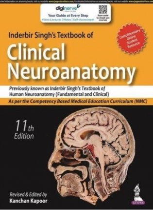 Inderbir Singh'S Textbook Of Clinical Neuroanatomy фото книги