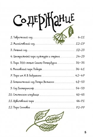 Скетчбук. Прогулки по Петербургу: сады и парки. Неформальный путеводитель — творческий блокнот фото книги 2