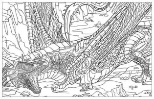 Harry Potter Magical Creatures Colouring Book фото книги 2