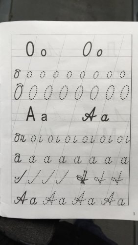 Учимся писать письменные буквы. 6-7 лет фото книги 2