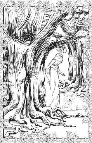 Загадочный лес. Мини-раскраска-антистресс для творчества и вдохновения фото книги 7