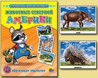 Обучающие карточки "Животные Северной Америки" фото книги