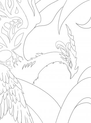 Путешествие по Тейвату с Итэром, Люмин и Паймон. Раскрась любимый волшебный мир! фото книги 3