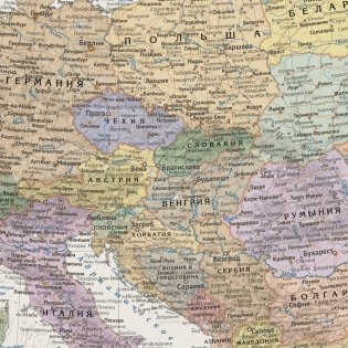 Коврик на стол "Европа в ретро стиле" фото книги 4