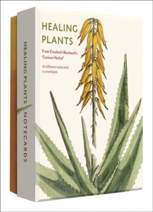 Healing Plants Detailed Notecard Set: From Elizabeth Blackwell's Curious Herbal фото книги