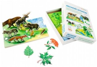 Дидактическая игра для слабовидящих "Лесной уголок" фото книги 3
